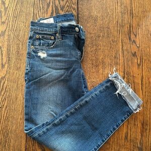 GAP Mid Rise Blue Denim Jeans